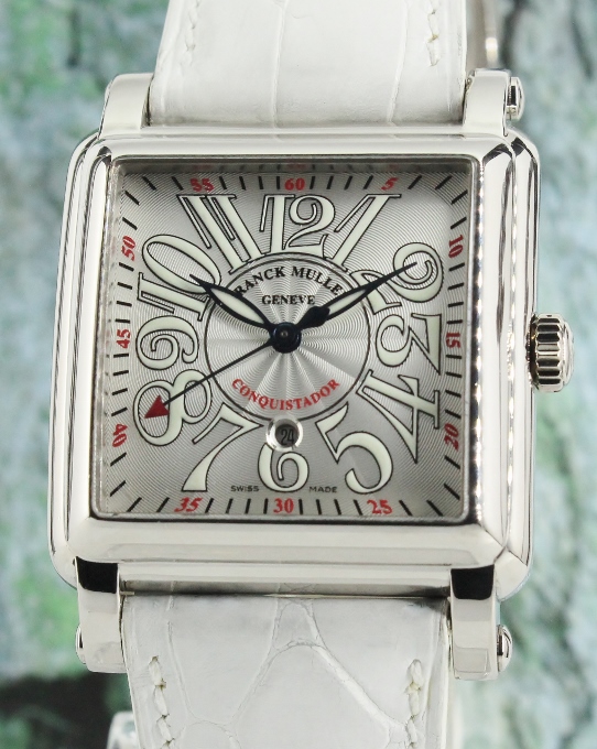 (image for) FRANCK MULLER 18K WHITE GOLD CONQUISTADOR CORTEZ AUTOMATIC / 10000 M SC